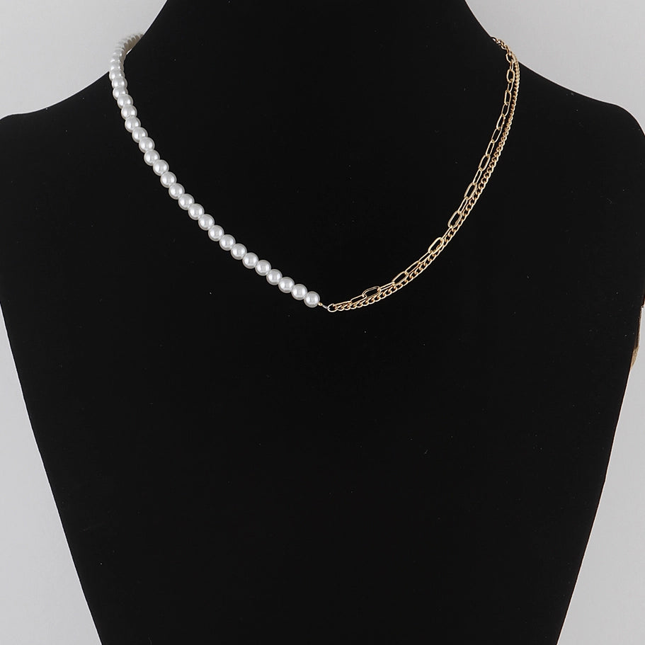 Peal & Gold Necklace