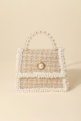 Pearly Studded Handbag