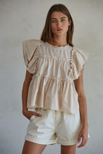 Load image into Gallery viewer, To Be Loved Ruffle Blouse