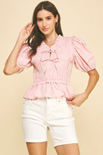 Load image into Gallery viewer, Blushline Tie Top