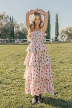 Load image into Gallery viewer, Petal Cascade Maxi Dress