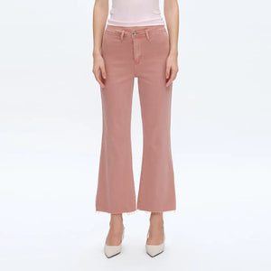 Bless Your Heart Colored Denim-Dusty Pink