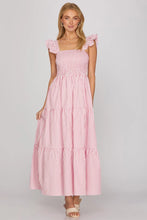 Load image into Gallery viewer, Sweetheart Stripes Midi Dress