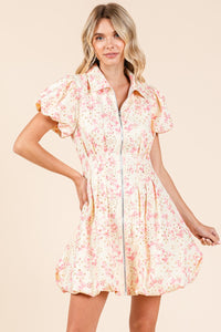 Enchanted Love Mini Dress-Pink