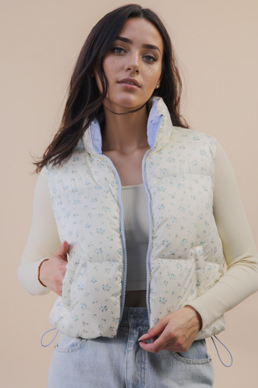 The Bluebell Bouquet Vest