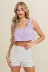 Lavender Haze Crop Top