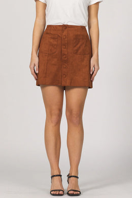 The Quinn Skirt-Copper