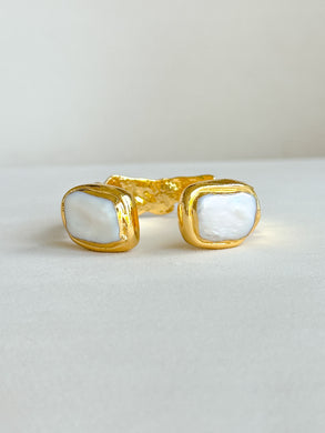 Mist Rectangle Cuff Tarnish Proof
