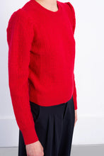 Load image into Gallery viewer, Red Crush Knit Sweater