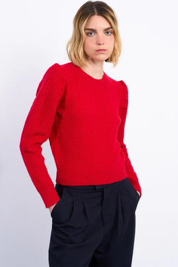 Red Crush Knit Sweater
