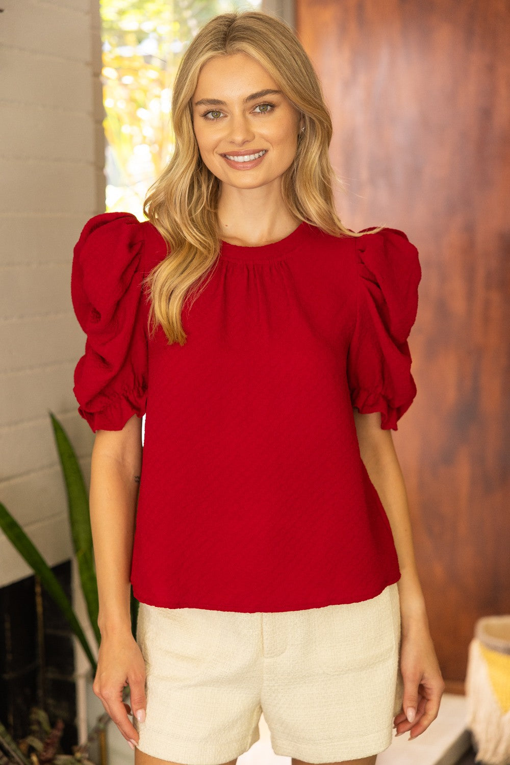 You and Me Textured Top