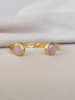 Misty Cuff Rose Quartz