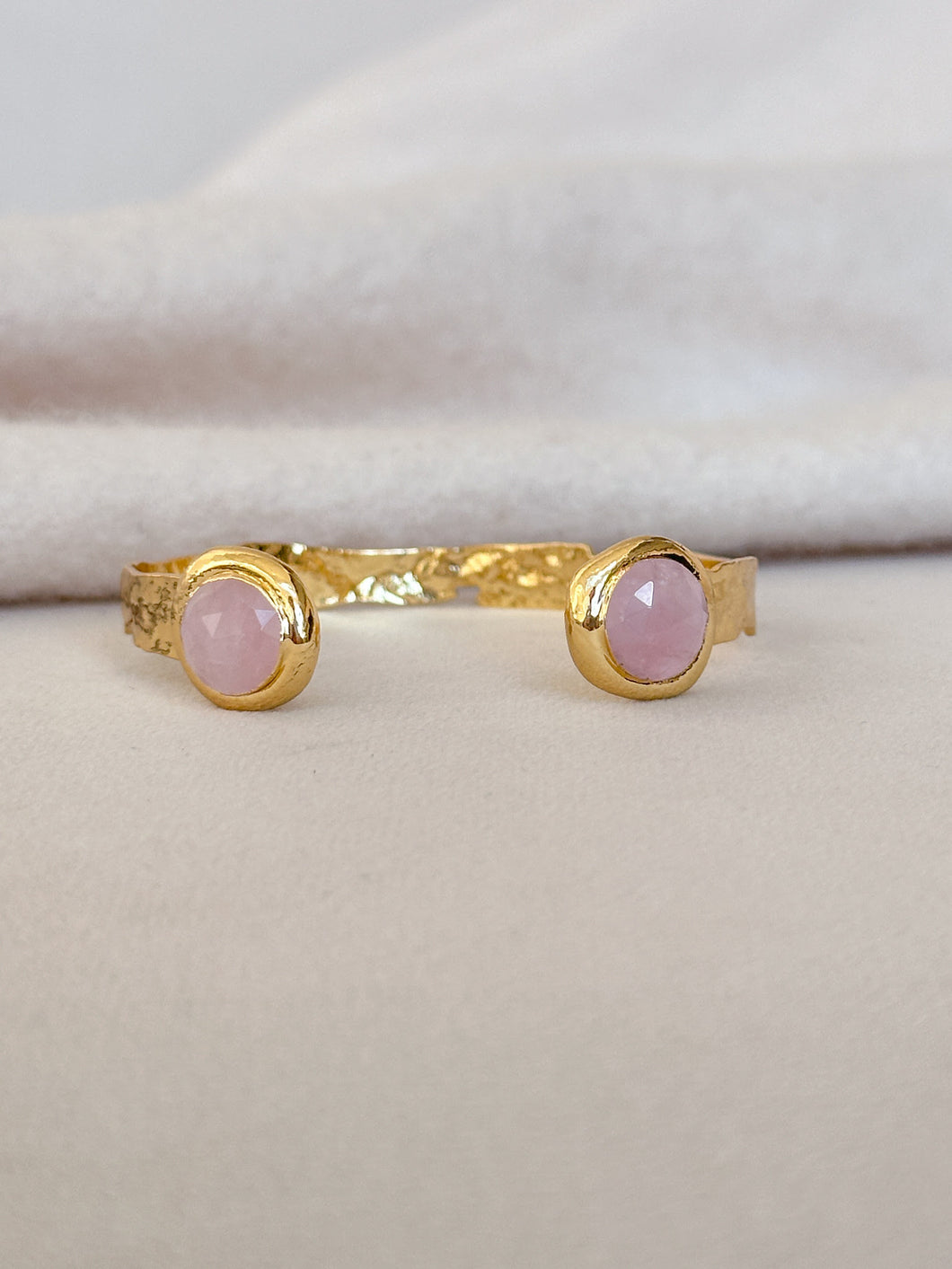 Misty Cuff Rose Quartz