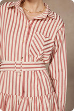 Load image into Gallery viewer, Rosy Stripes Dress