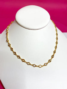 Dainty Chain Choker Layering Necklace