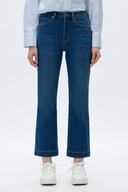 Sapphire Veil Straight Jeans