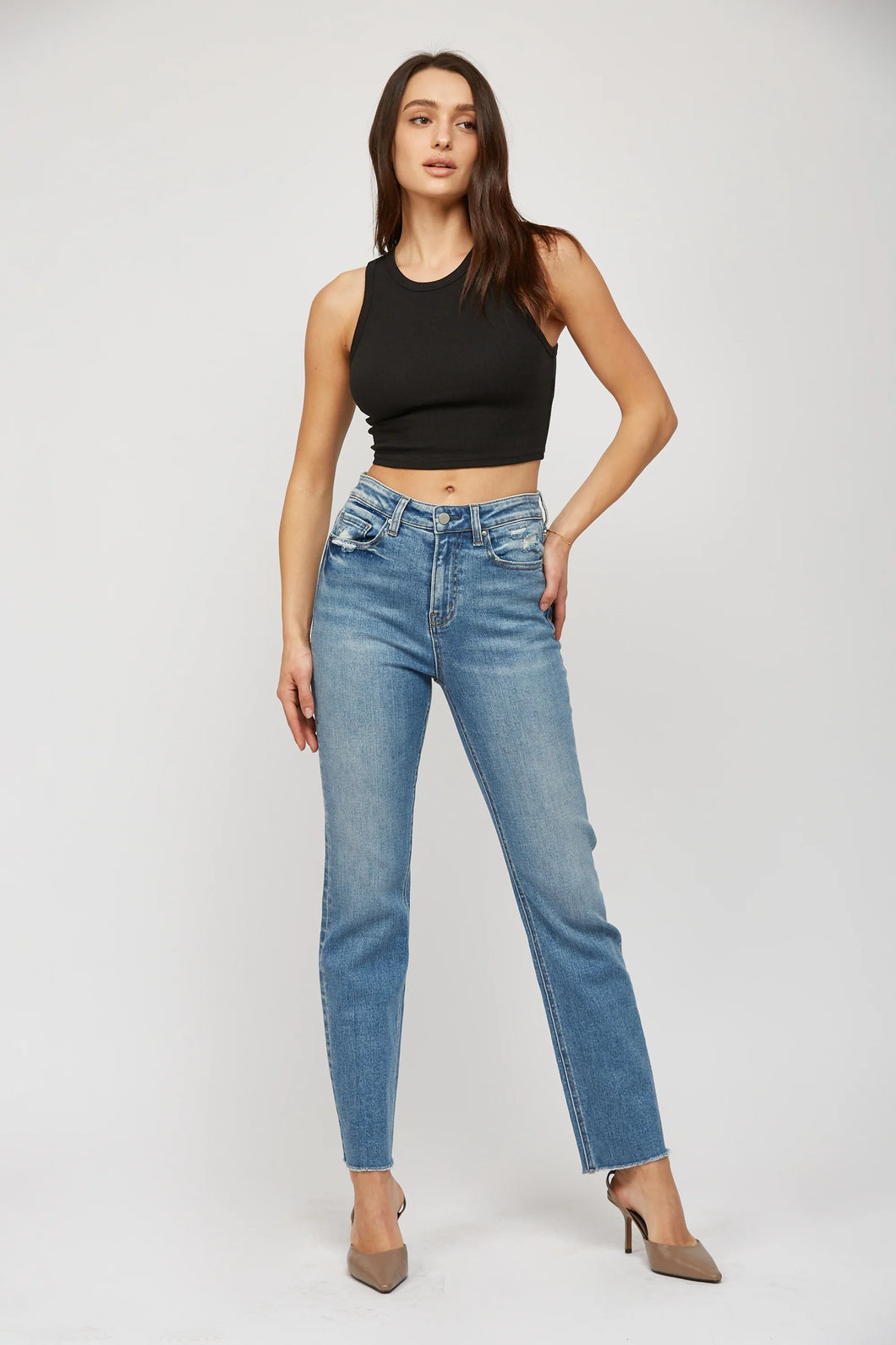 Blue Bliss Straight Leg Denim