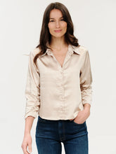 Load image into Gallery viewer, Elevated Elegance Top-Champagne