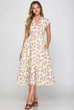 Load image into Gallery viewer, Sweet Pea Midi Dress