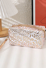 Load image into Gallery viewer, Glitter Leopard Cosmetic Bag