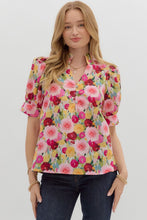 Load image into Gallery viewer, Stem and Style Floral Top