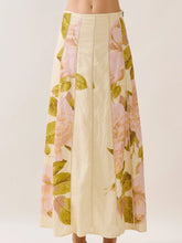 Load image into Gallery viewer, Paradise Petal Maxi Skirt
